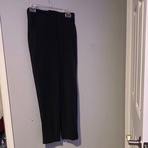Classic Black Trousers straight leg ankle